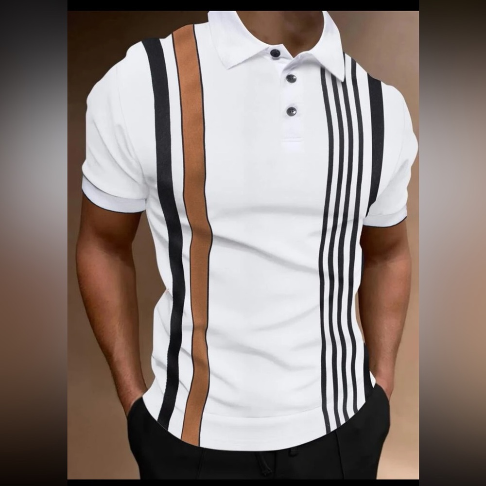 SHEIN White Polo Shirt